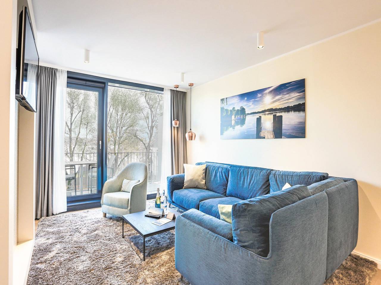 Geheel appartement, Appartementen in Maremuritz Yacht Harbour Resort in Waren (Müritz), Müritz