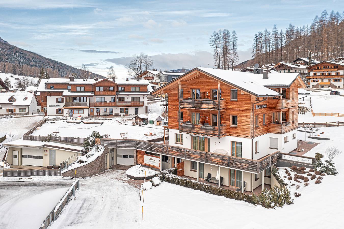 Appartement entier, Appartement 'Chalet Rudana B pour 2 personnes' avec vue sur la montagne, jardin commun et Wi-Fi in Sesto, Sud-Tyrol