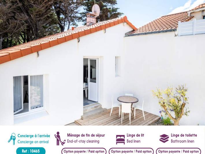 Gîte pour 4 personnes, avec jardin dans Plage de La Parée - 2