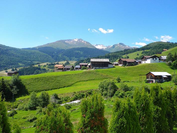 Apartamento entero, Apartamento de vacaciones para 3 personas con terraza in Disentis, Surselva