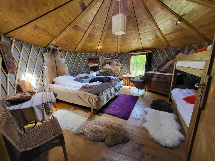 Hostel voor 4 personen, with Terras and Tuin as well as Uitzicht in Noorwegen