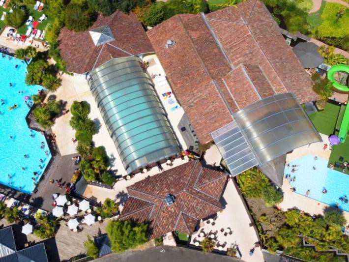 Mobil home pour 5 personnes, avec terrasse et piscine à Mézos - 4