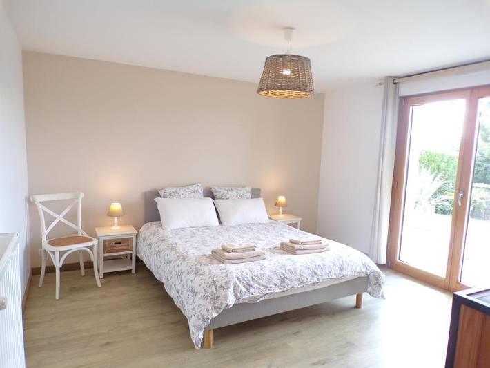 Appartement de vacances pour 2 personnes, avec jardin