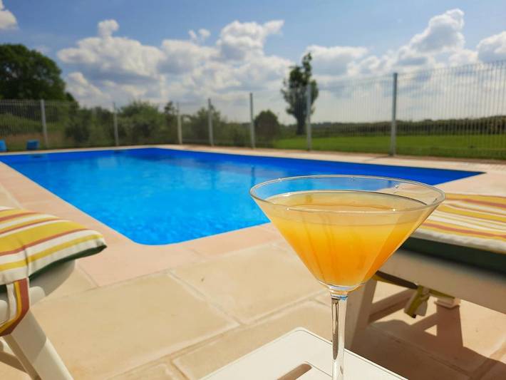 Location de vacances pour 12 personnes, avec vue ainsi que jardin et piscine à Vernoux-en-Gâtine - 3