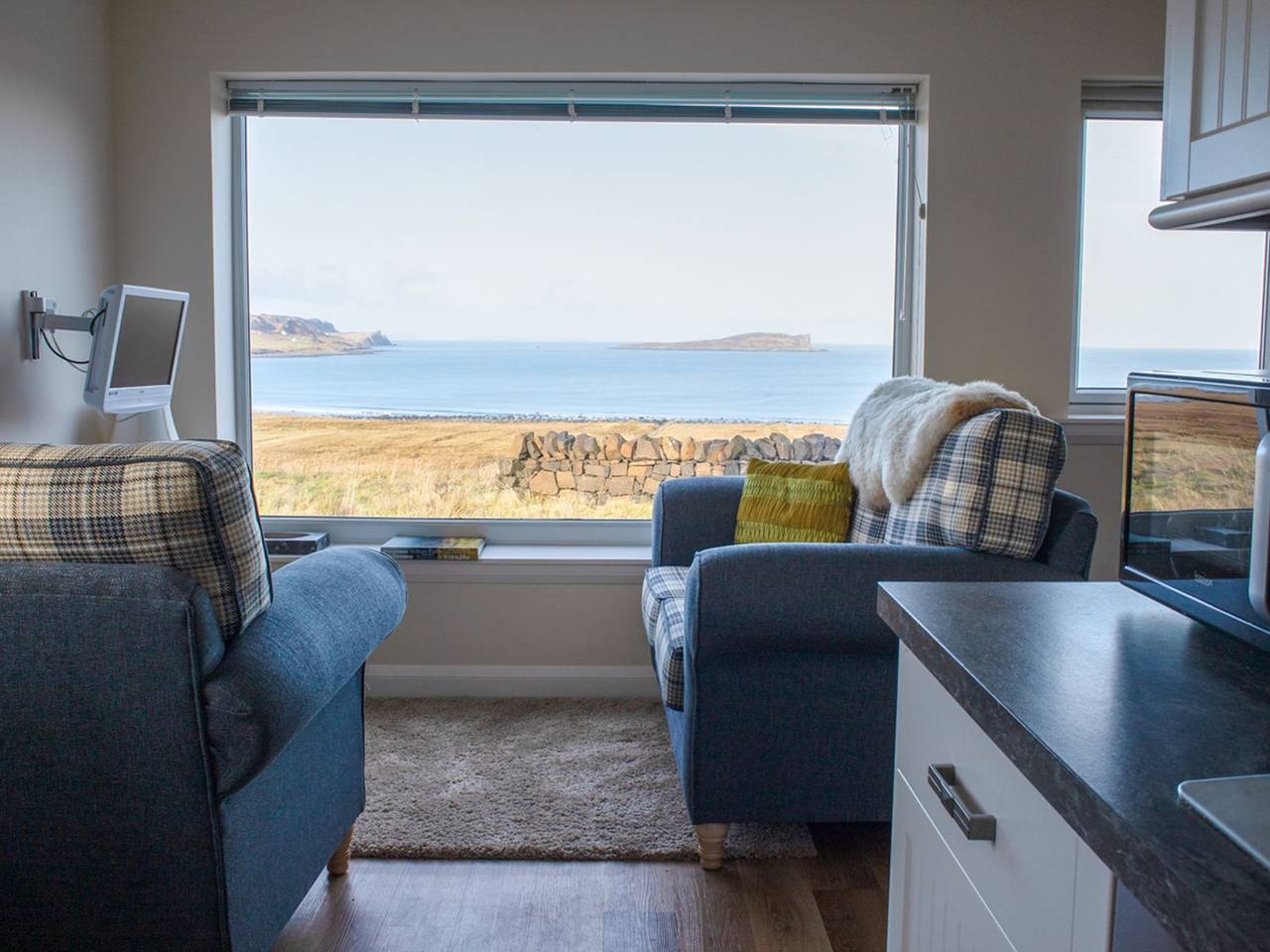 Geheel appartement, Solas Alainn Chalet in Brogaig, Highlands