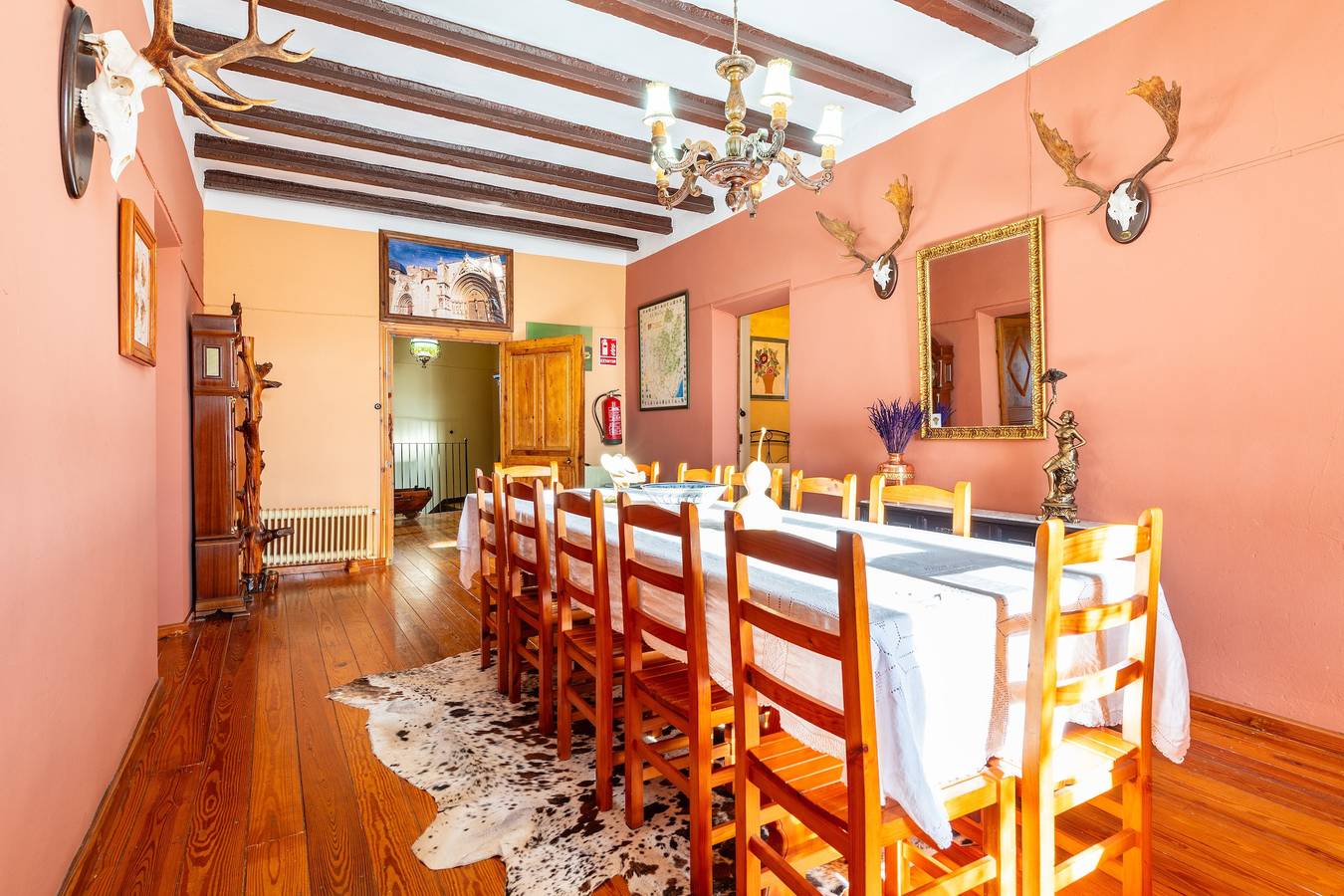 Country House 'Vell' with Mountain View, Private Garden and Wi-Fi in Catí, Castellón Province