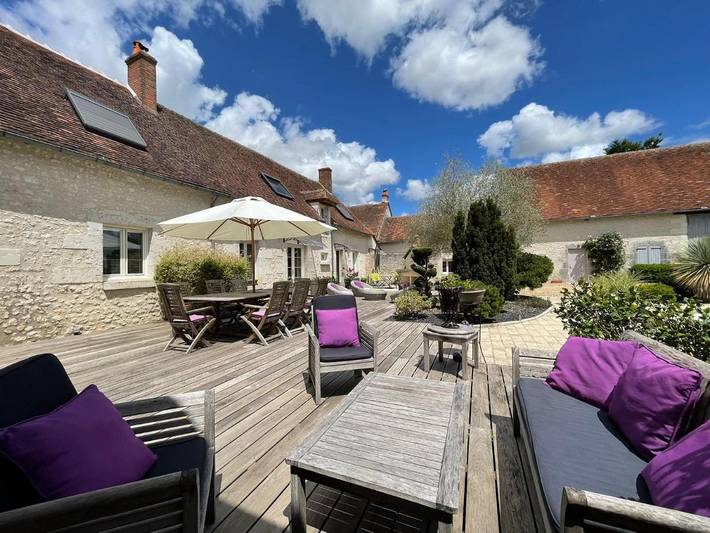 Maison d’hôte pour 2 personnes, avec terrasse et jardin ainsi que jacuzzi et piscine dans le Loir-et-Cher - 3