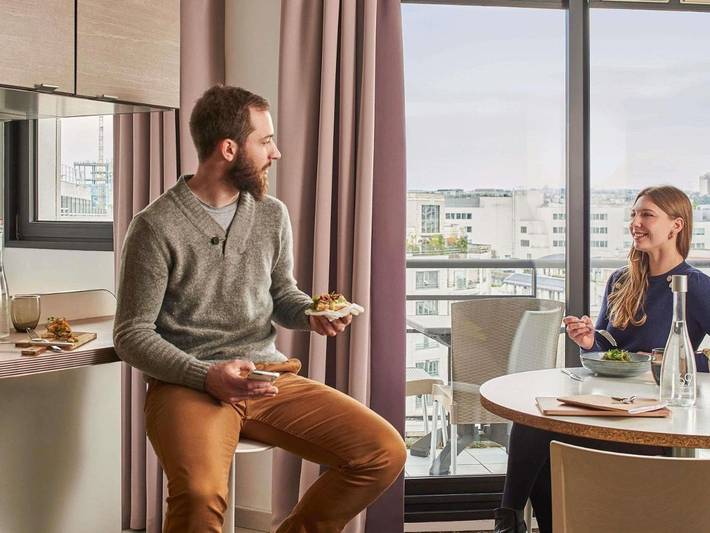 Hôtel pour 2 personnes, avec terrasse