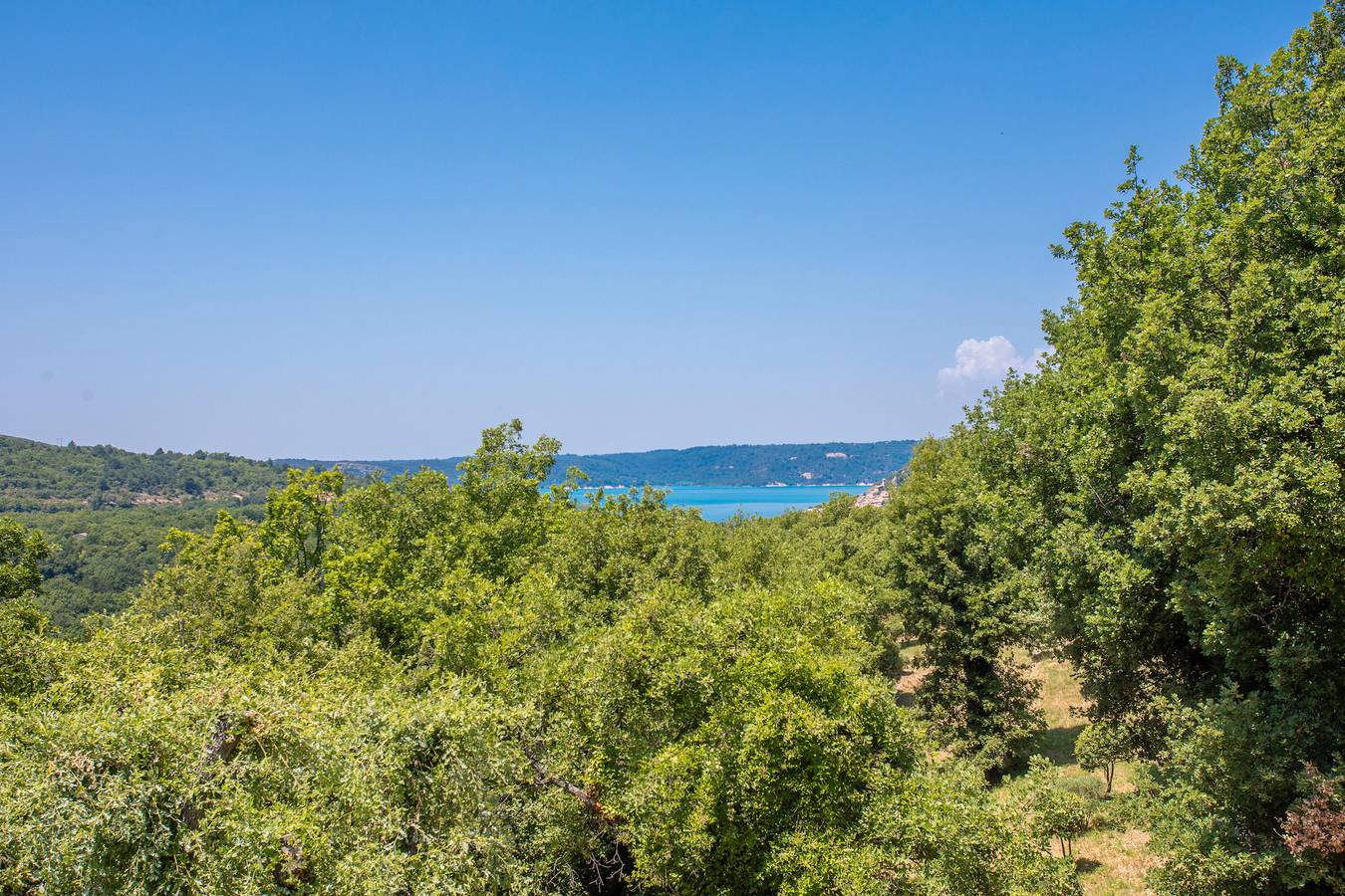 Villa 'Les Brés' mit Seeblick, privatem Pool und Wlan in Bauduen, Brignoles Region