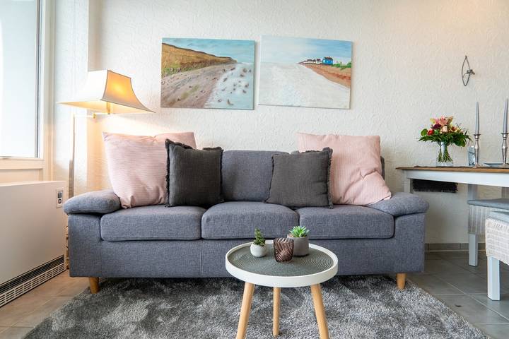 Ferienwohnung für 2 Personen, mit Meerblick und Balkon am Steinwarder - 4