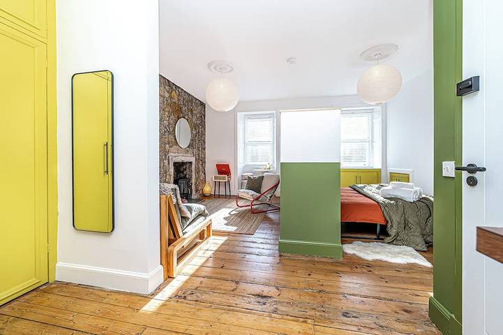 Ganze Wohnung, Funky Studio Near The Beach in Burntisland, Region Fife