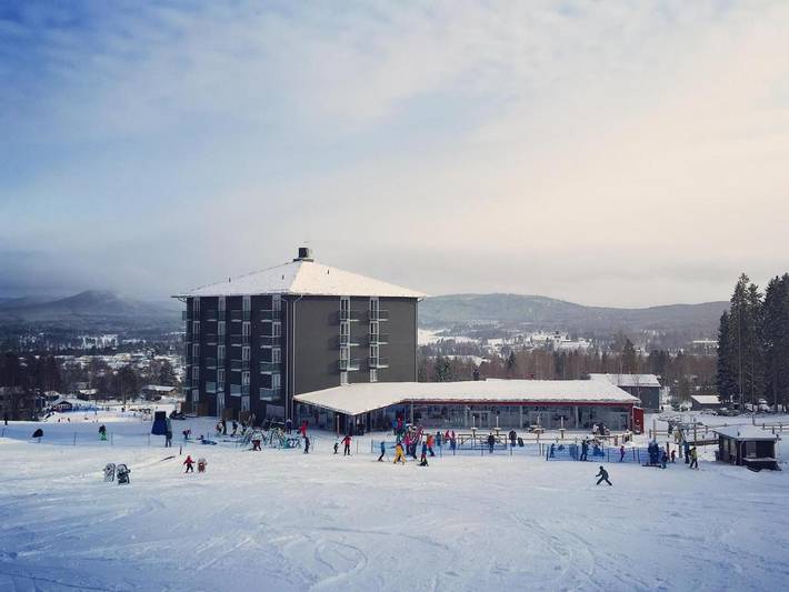 Hotell för 3 Personer, med terass och bastu i Järvsö