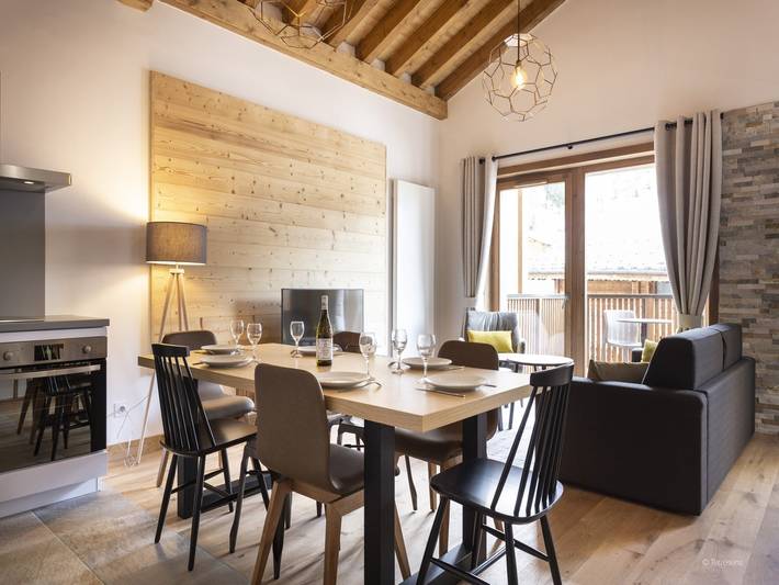 Gîte pour 6 personnes, avec Balcon dans La Plagne-Tarentaise - 3