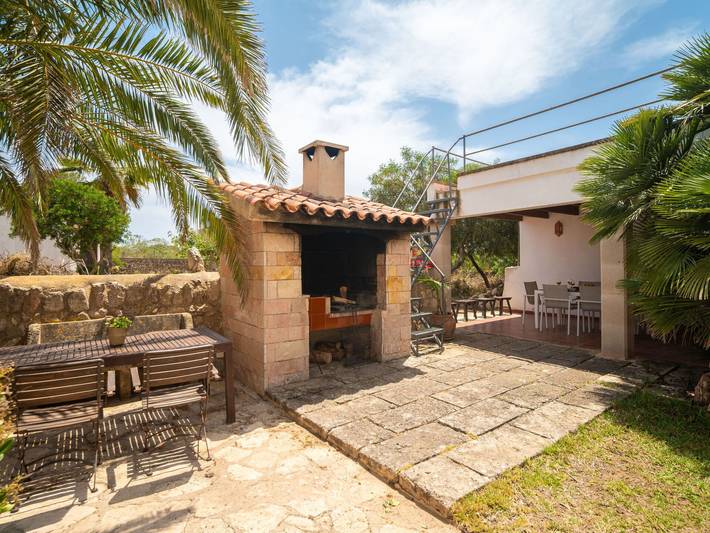 Finca für 8 Personen, mit Balkon und Garten in Cala Llombards - 4