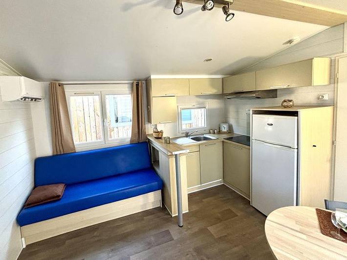 Camping Ushuaïa Villages - Les Pommiers Pays d'Auge - Mobilheim 6 personen - Mobilheim Lousiane Tamaris 3 Zimmer in Saint-Pierre-de-Cormeilles, Bernay und Umgebung