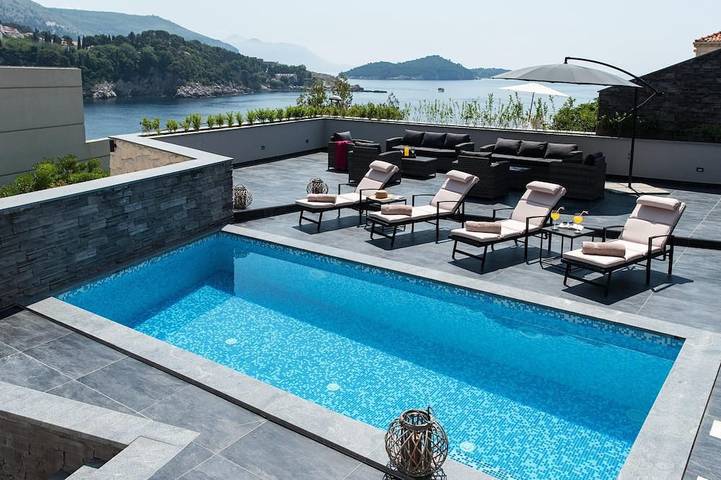 Ferienhaus für 10 Personen, mit Balkon in Grad Dubrovnik