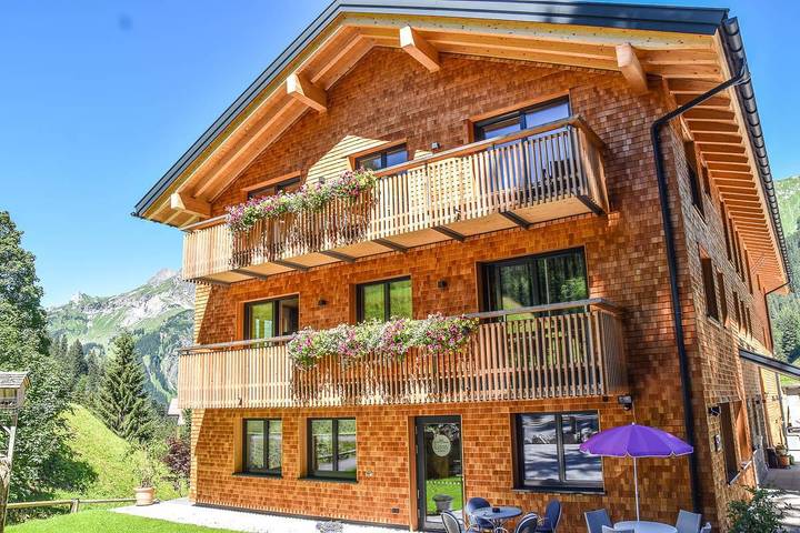 Pension für 4 Personen, mit Terrasse und Garten sowie Sauna und Ausblick in Schröcken - 2