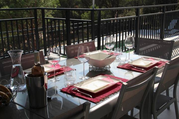 Villa pour 8 personnes, avec piscine ainsi que vue et jardin à Vidauban - 3