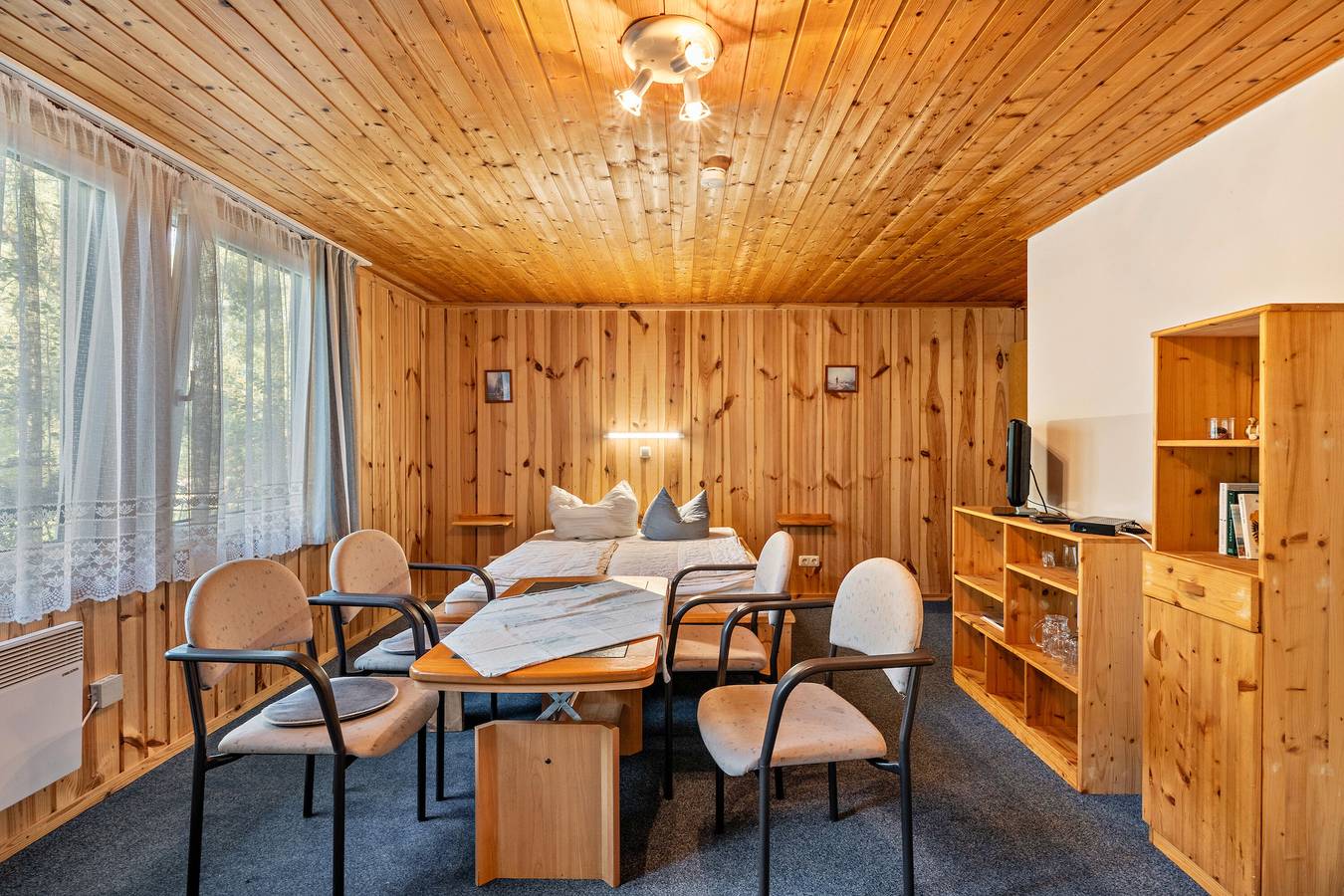 Bungalow '9 - Kimbucht' mit privater Terrasse und Gemeinschaftsgarten in Waldhufen, Oberlausitz-Niederschlesien