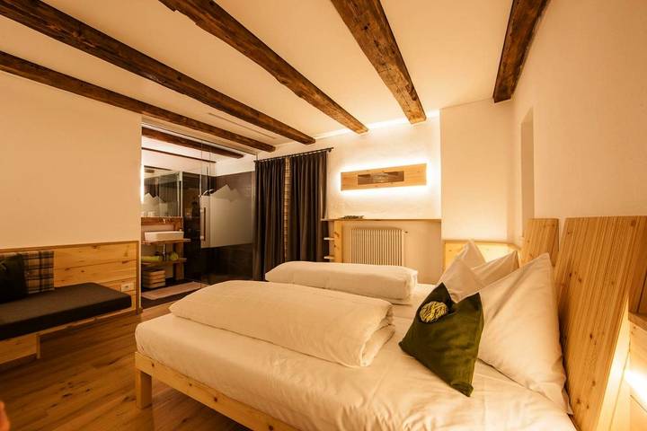 Apartamento para 3 personas, con Balcón y Terraza además de Jardín y Vistas en Verano