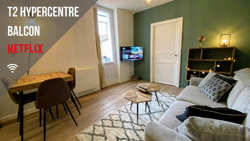 Appartement de vacances pour 4 personnes, avec balcon
