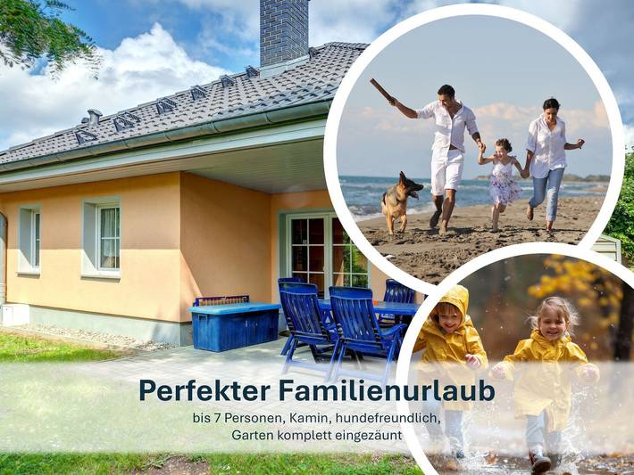 Ferienwohnung für 7 Personen, mit Terrasse und Garten, kinderfreundlich in Zinnowitz