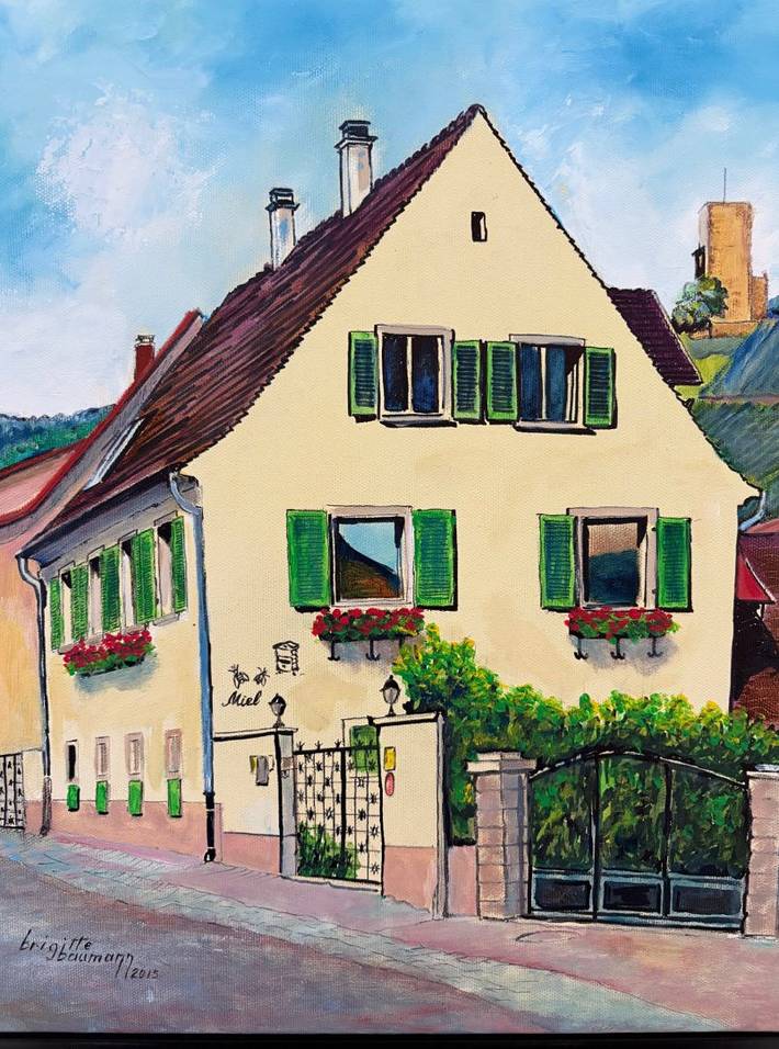 Gîte pour 4 personnes, avec terrasse et piscine ainsi que jacuzzi et jardin à Katzenthal