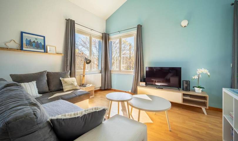 Apartamento de vacaciones para 4 personas, con jardín y balcón - 1