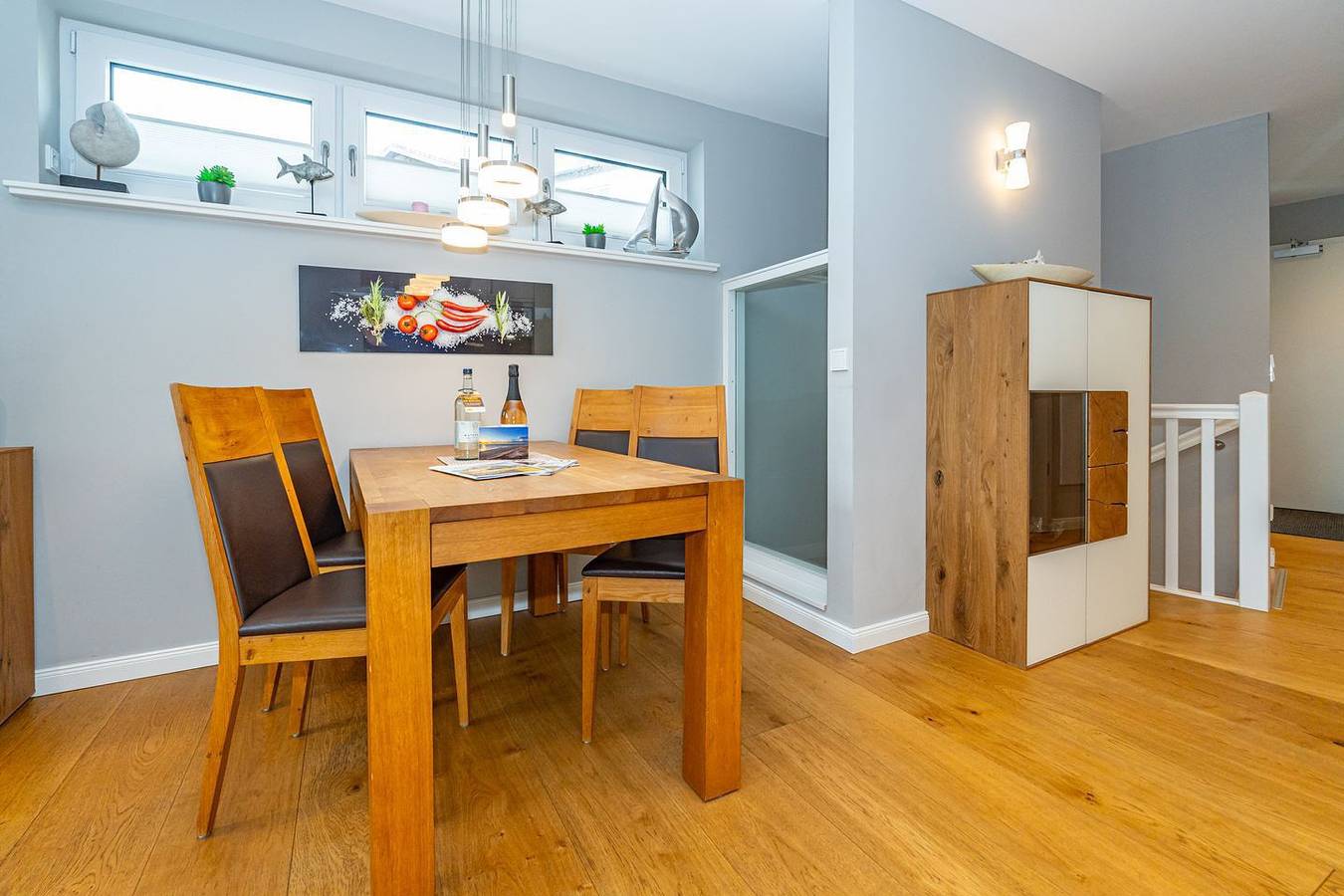 Ganze Wohnung, Ferienwohnung für bis zu 4 Personen mit Terrasse und Sauna. in Westerland, Sylt (Gemeinde)