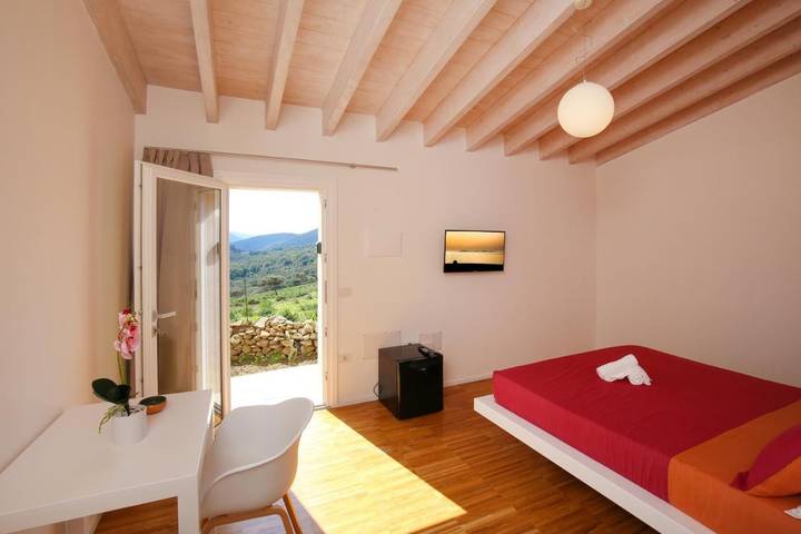 Maison d’hôte pour 2 personnes, avec Balcon ainsi que Jardin et Vue