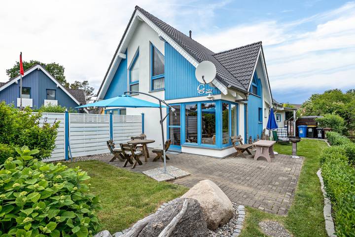 Ferienhaus für 4 Personen, mit Garten