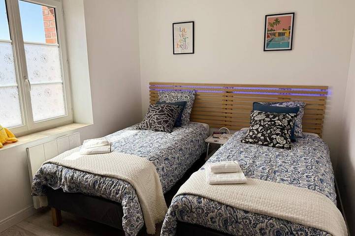 Gîte pour 4 personnes, avec terrasse dans La Chapelle-Saint-Martin-en-Plaine - 4