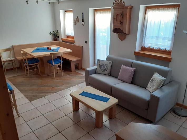 Gîte pour 5 personnes, avec terrasse et vue dans Padola - 4