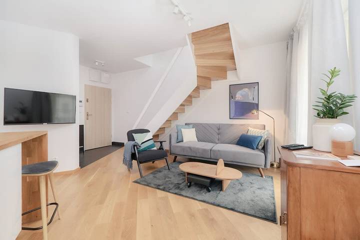 Ferienwohnung für 2 Personen, mit Balkon/Terrasse in Breslau