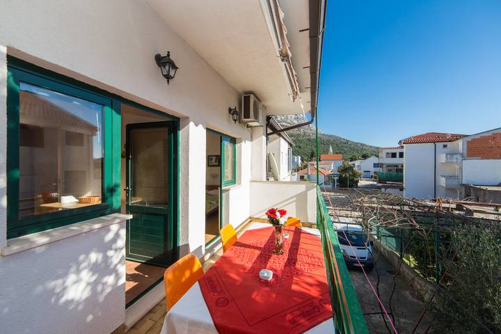 Ferienwohnung für 6 Personen, mit Balkon