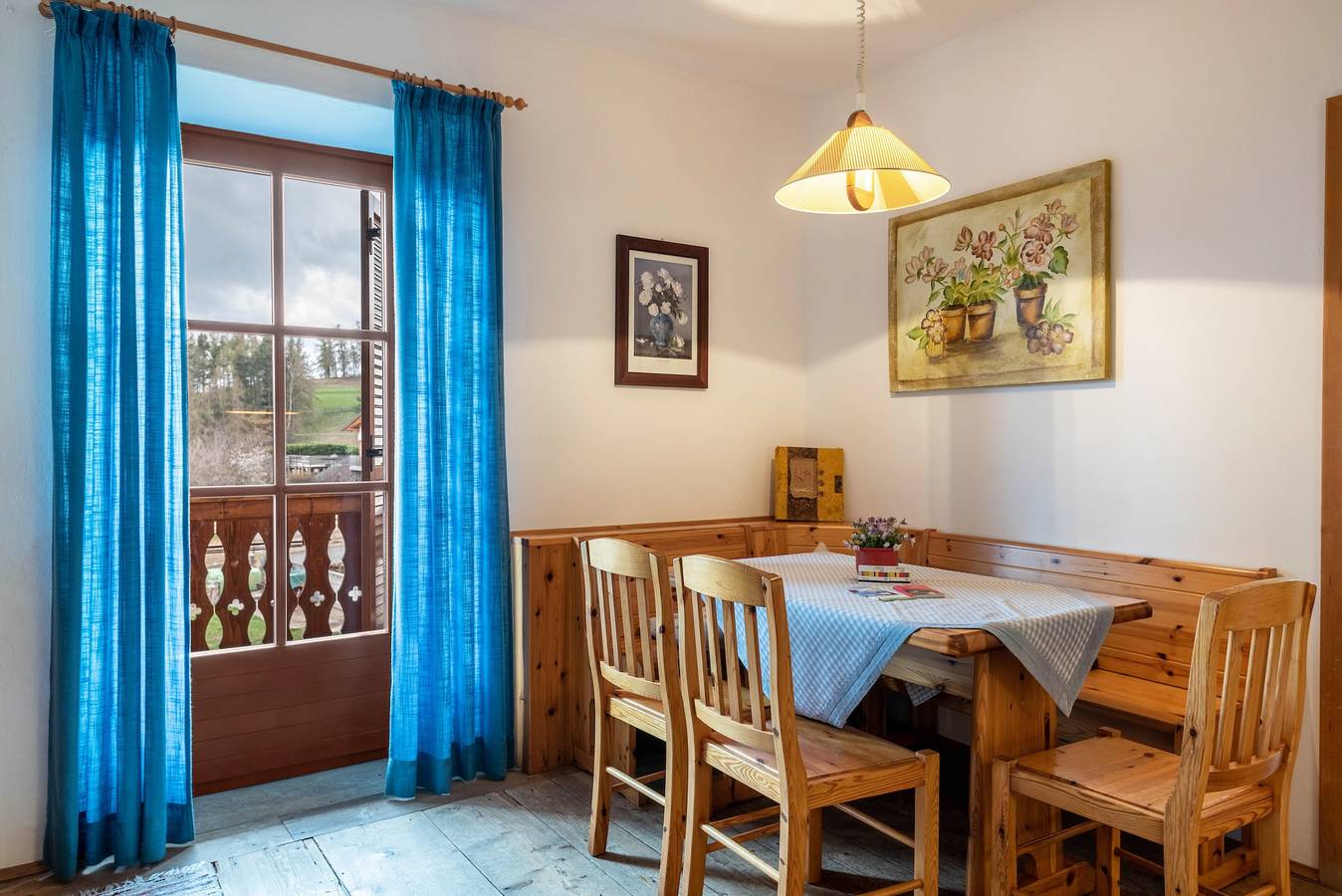 Ganze Wohnung, Ferienwohnung 'Sallrain Hof 1' mit Bergblick & Balkon in Klobenstein, Ritten