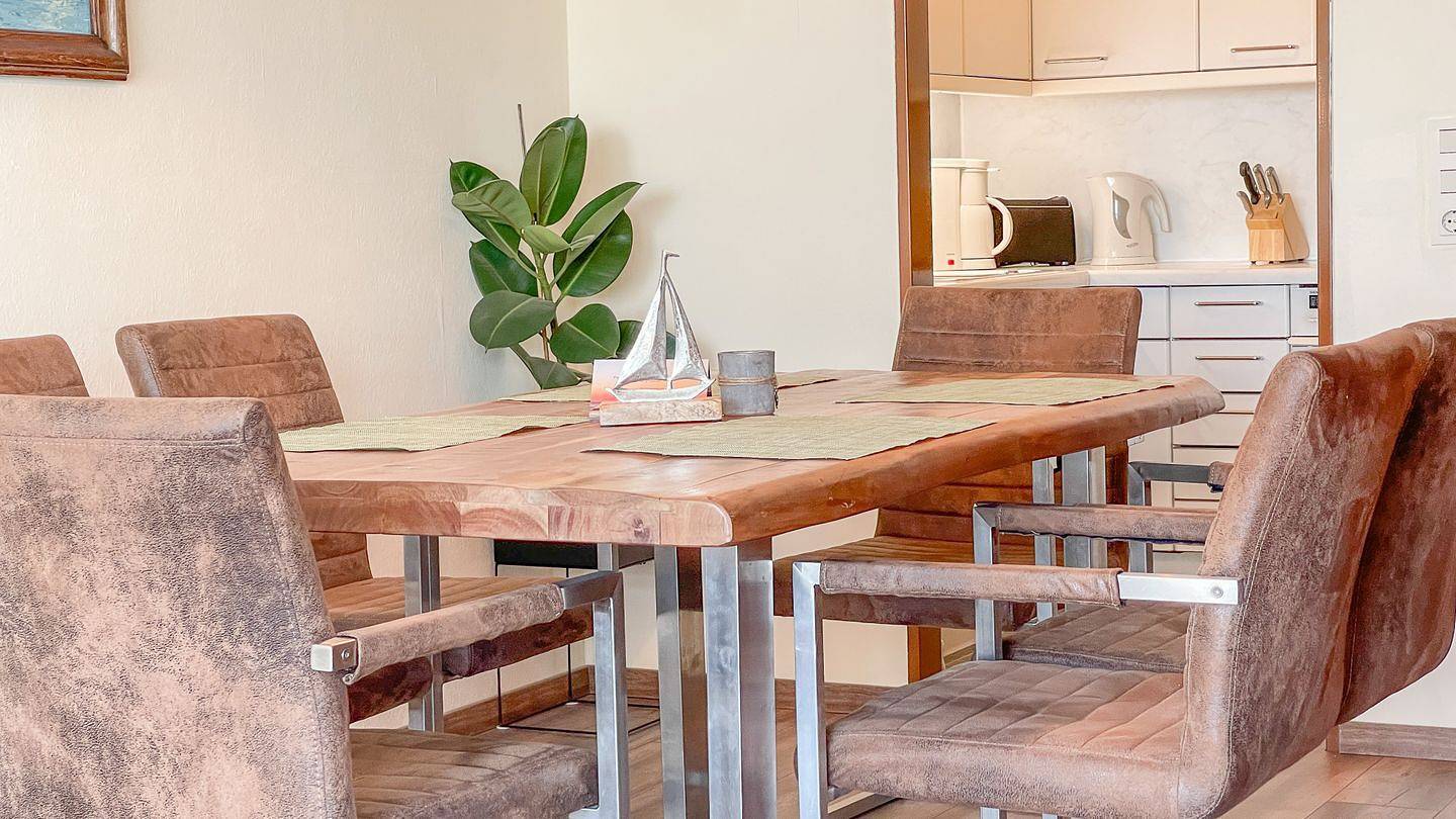 Ganze Wohnung, Fb06.10 - 4 Personen Ferienwohnung mit Meerblick, Schwimmbad und Sauna in Sahlenburg Strand, Cuxhaven