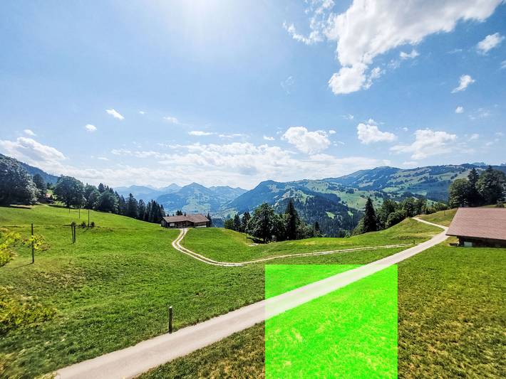 Ferienwohnung für 6 Personen, mit Balkon und Terrasse in Zweisimmen