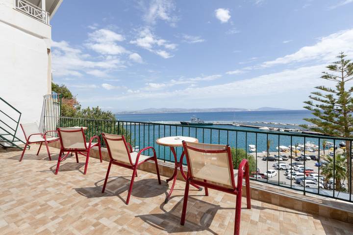 Bed & Breakfast „Einzelzimmer Meerblick Nr. 2“ mit Meerblick, Wlan und Klimaanlage in Agia Galini, Rethymno und Umgebung