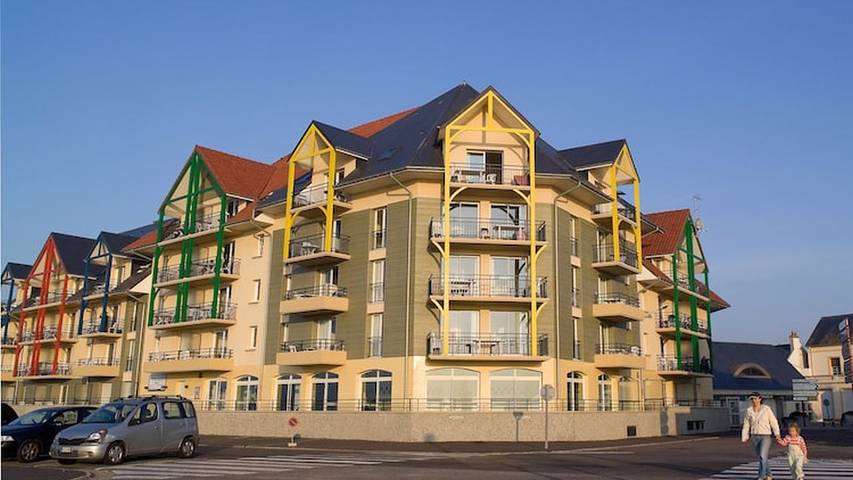 Appartement de vacances pour 4 personnes, avec jardin