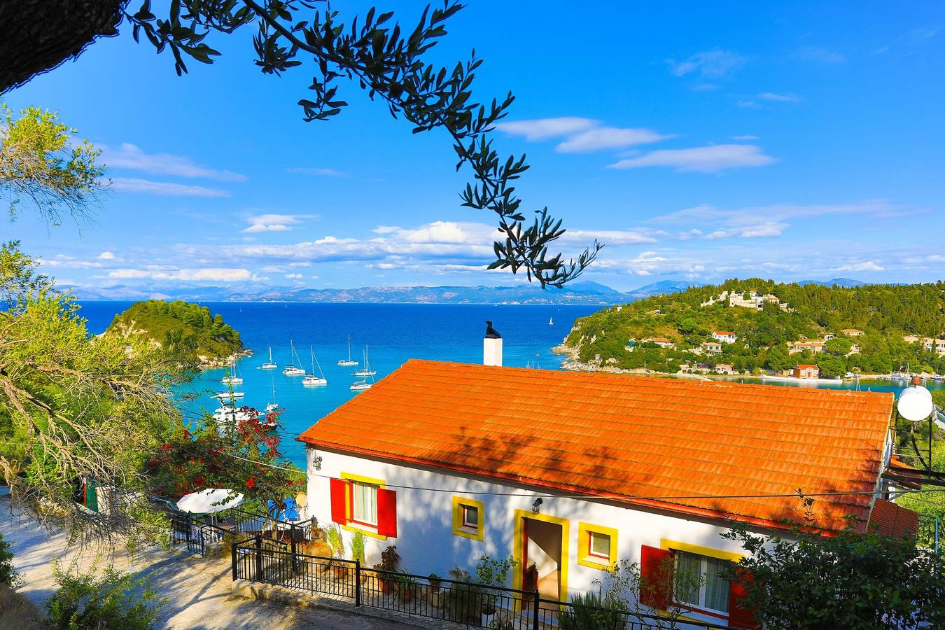 Villa Meropi in Lakka, Paxos