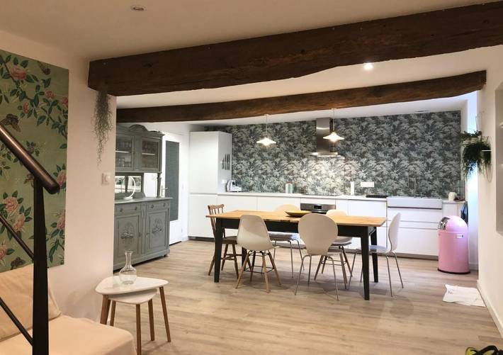 Location de vacances pour 5 personnes, avec jardin, animaux acceptés à Azé (Saône-et-Loir) - 4