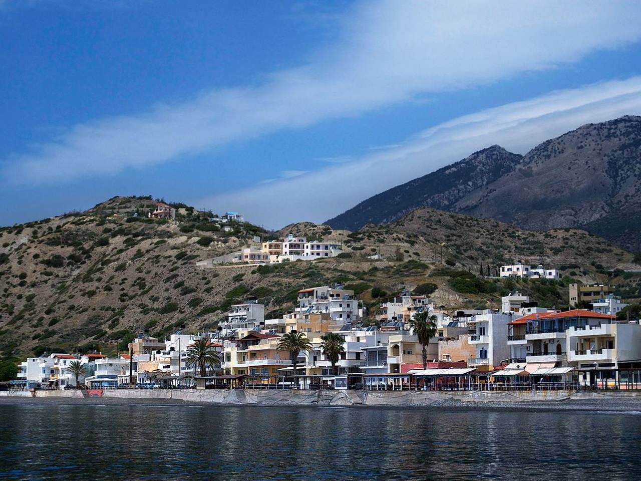 Appartement entier, Wohnung "Aliki" mit Blick auf das Wasser in Myrtos, Région de Lassithi