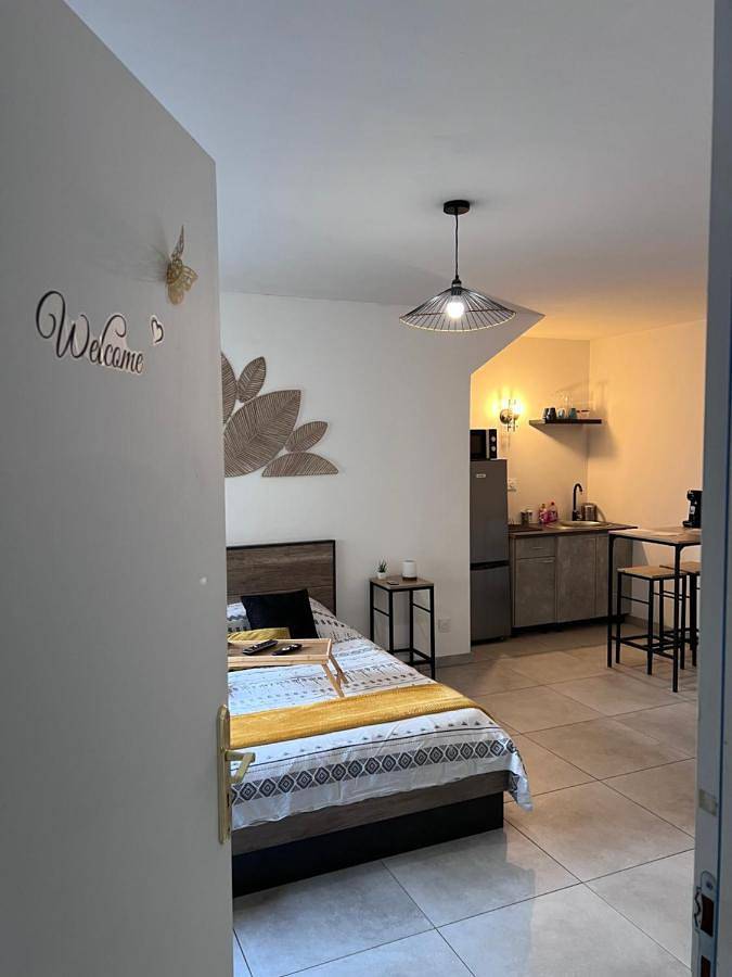 Appartement entier, Studio Glamour avec espace balnéo privé in Dallet, Région de Clermont-Ferrand