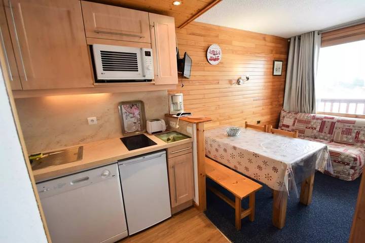 Apartamento entero, Estudio divisible 4/5 pers - Le Belvedere - 026Be -Plagne Villages in Plagne Villages, La Plagne-Tarentaise