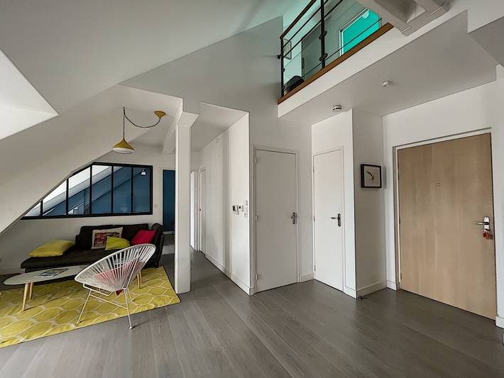 Ganze Wohnung, Luxus-Duplex im Zentrum mit Parkplatz, nahe Hafen und Strand in Granville, Côte de la Déroute