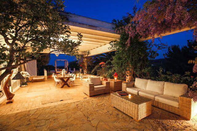 Location de vacances pour 12 personnes, avec vue ainsi que piscine et jardin à Santa Gertrudis de Fruitera - 4