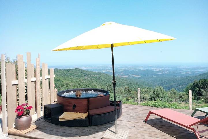 Location de vacances pour 4 personnes, avec Jacuzzi à Antisanti