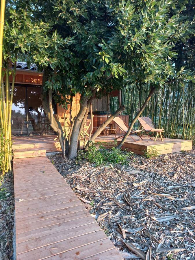 Location de vacances pour 2 personnes, avec vue ainsi que jardin et piscine à La Bégude-de-Mazenc - 2