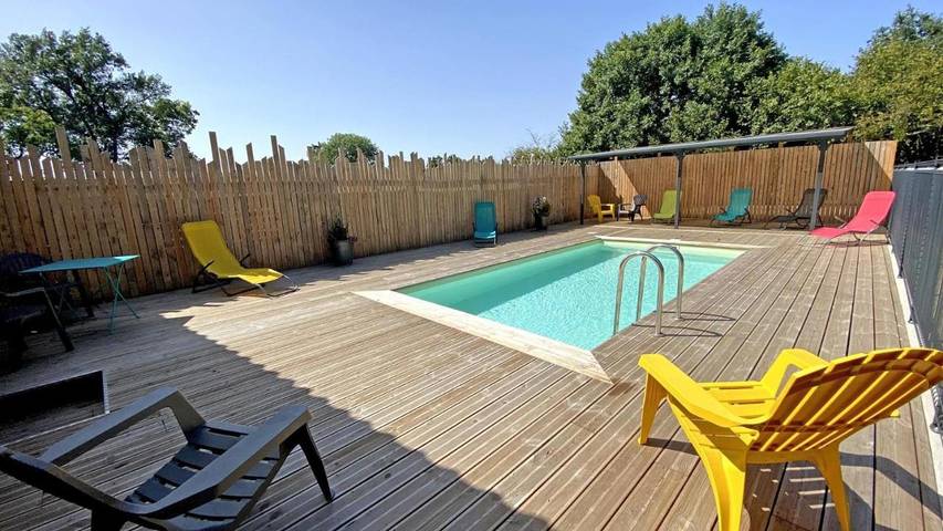 Location de vacances pour 11 personnes, avec piscine et terrasse, animaux acceptés à La Croisille-sur-Briance - 2